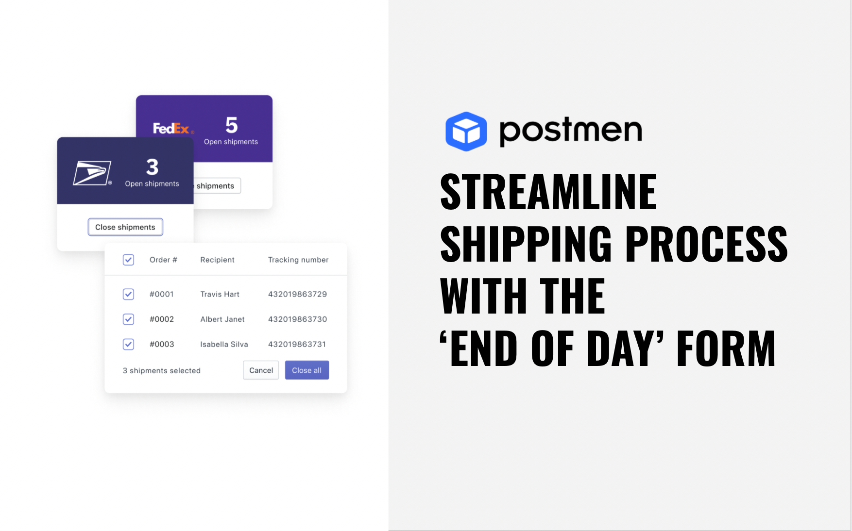 Simplify Your Shipping Process With the ‘End of Day’ Form